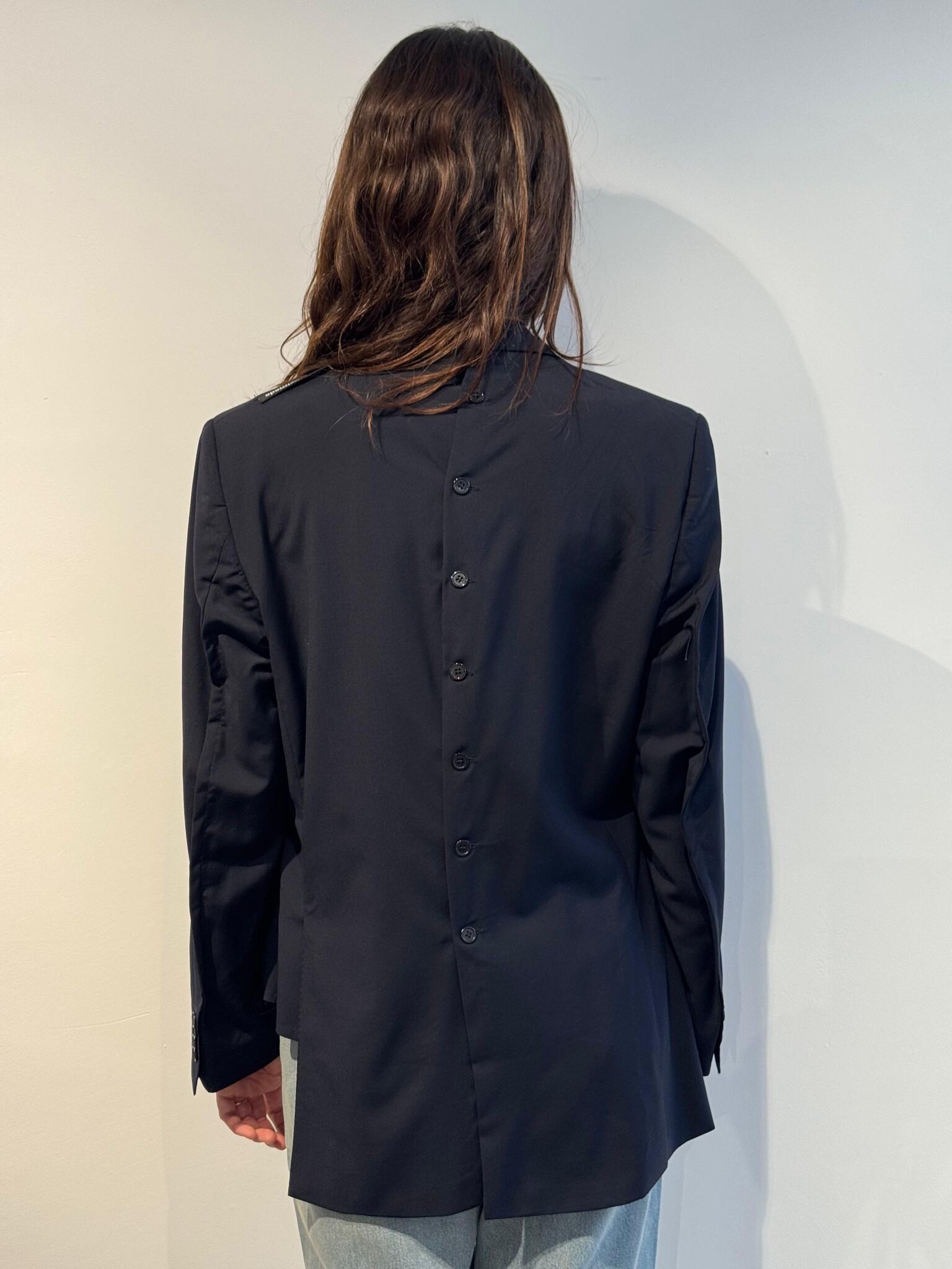1/OFF Blazer double asymmetric Navy/Navy S/M