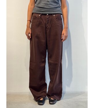 Haikure Bethany soft ecru jeans Chocolate