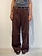 Haikure Bethany soft ecru jeans Chocolate