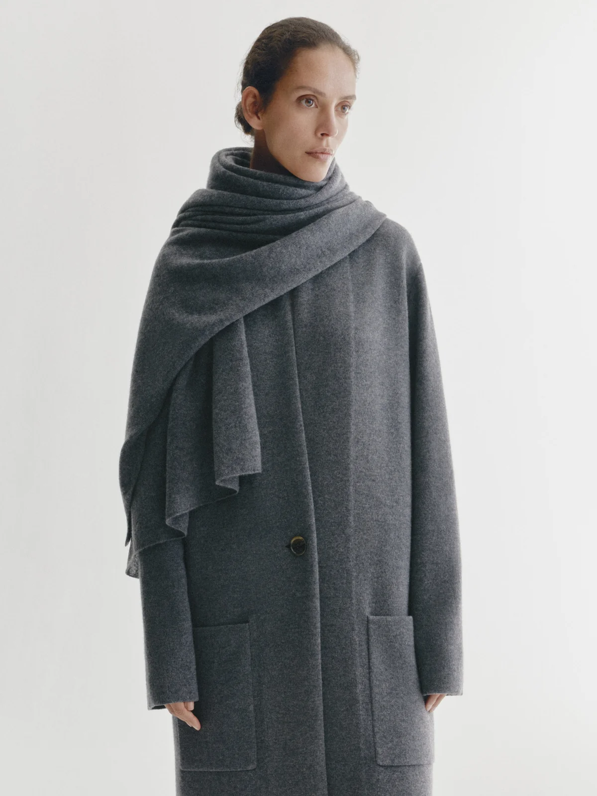 Lisa Yang Paris scarf Graphite