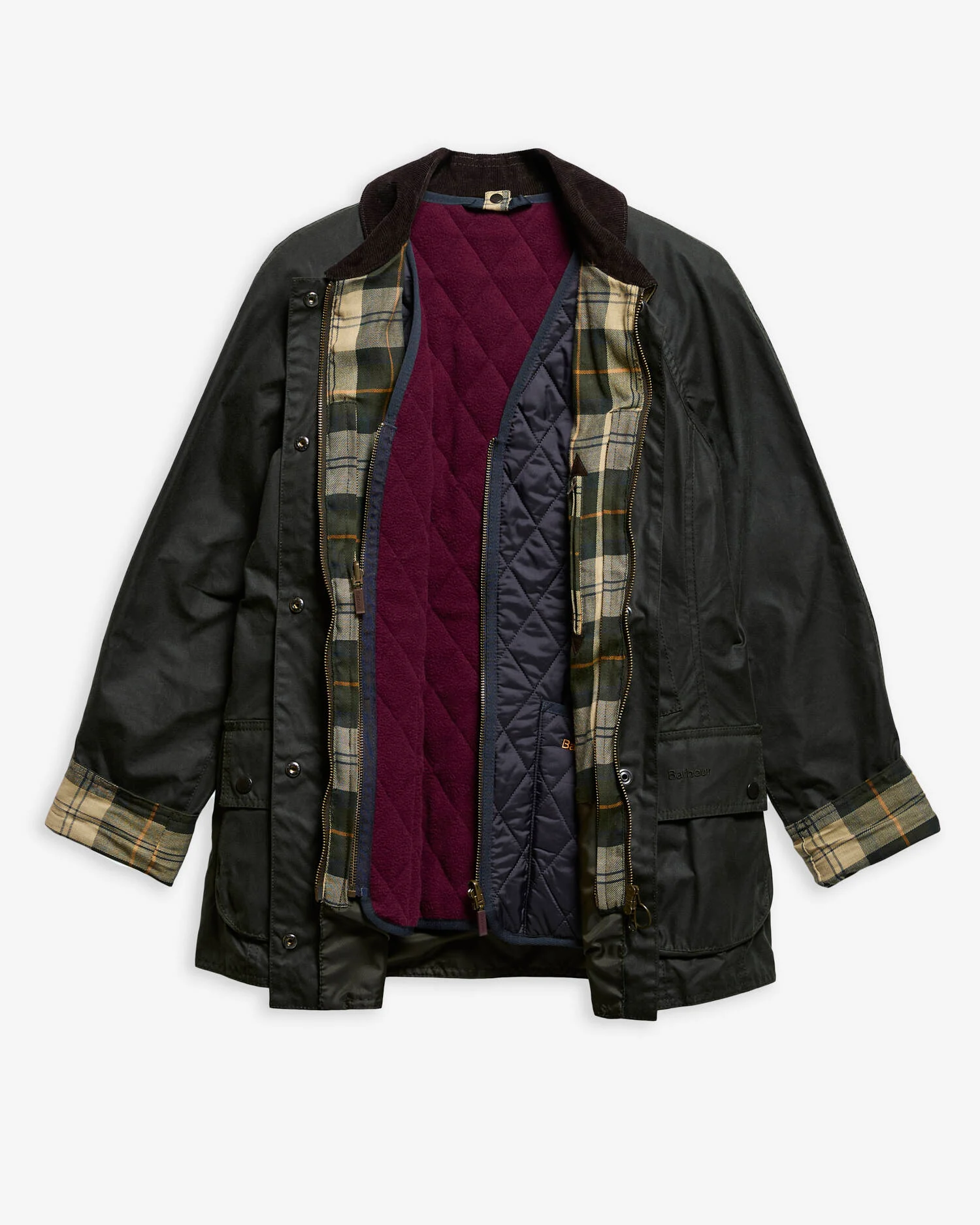 Barbour Fleece betty liner Navy