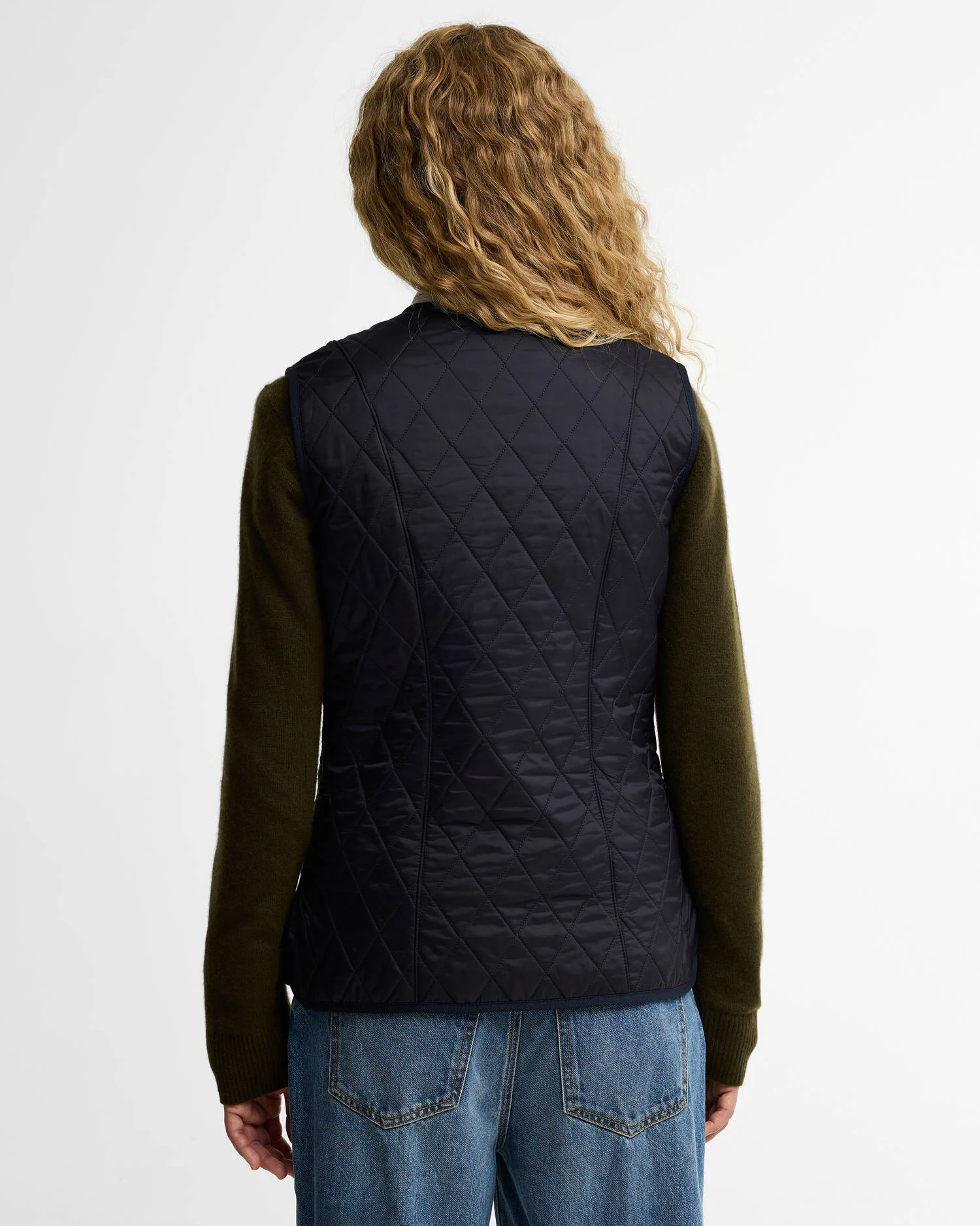 Barbour Fleece betty liner Navy