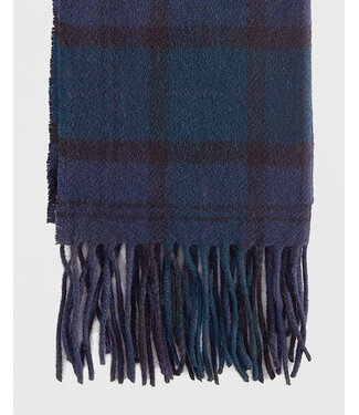 Barbour Tartan lambswool scarf Black watch