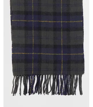 Barbour Tartan lambswool scarf Olive night