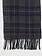 Barbour Tartan lambswool scarf Olive night