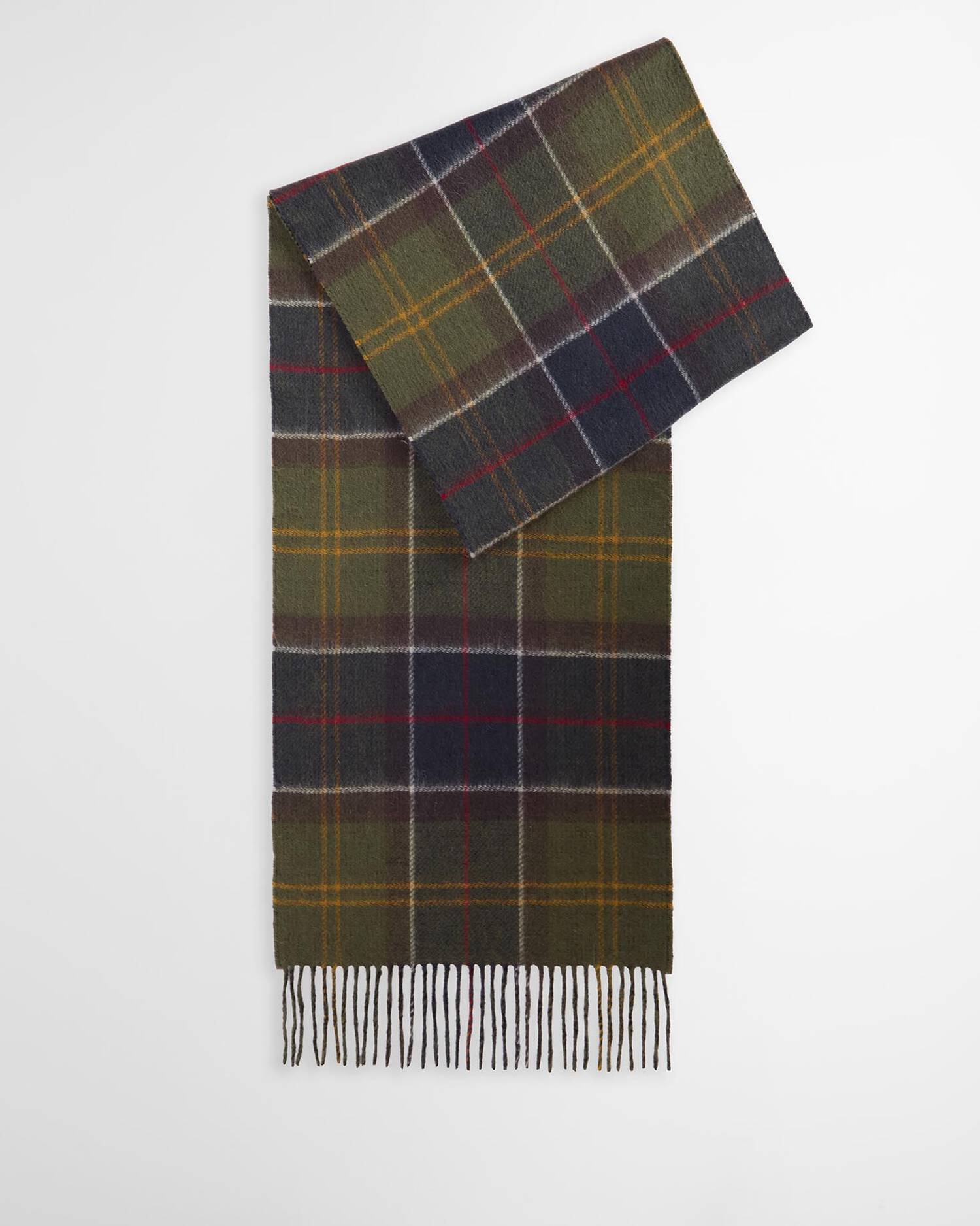 Barbour Dramside reversible scarf Classic tartan