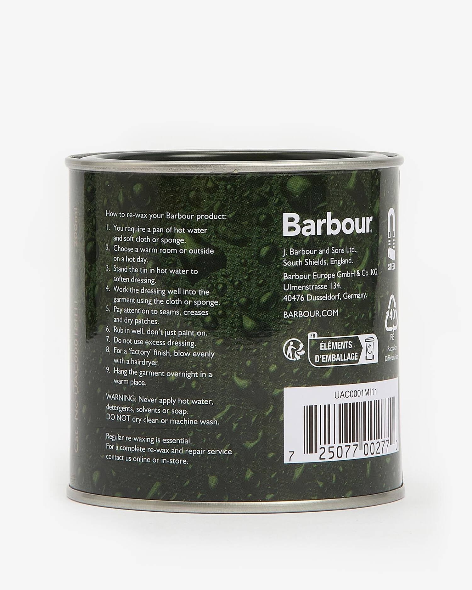 Barbour Wax thornproof dressing