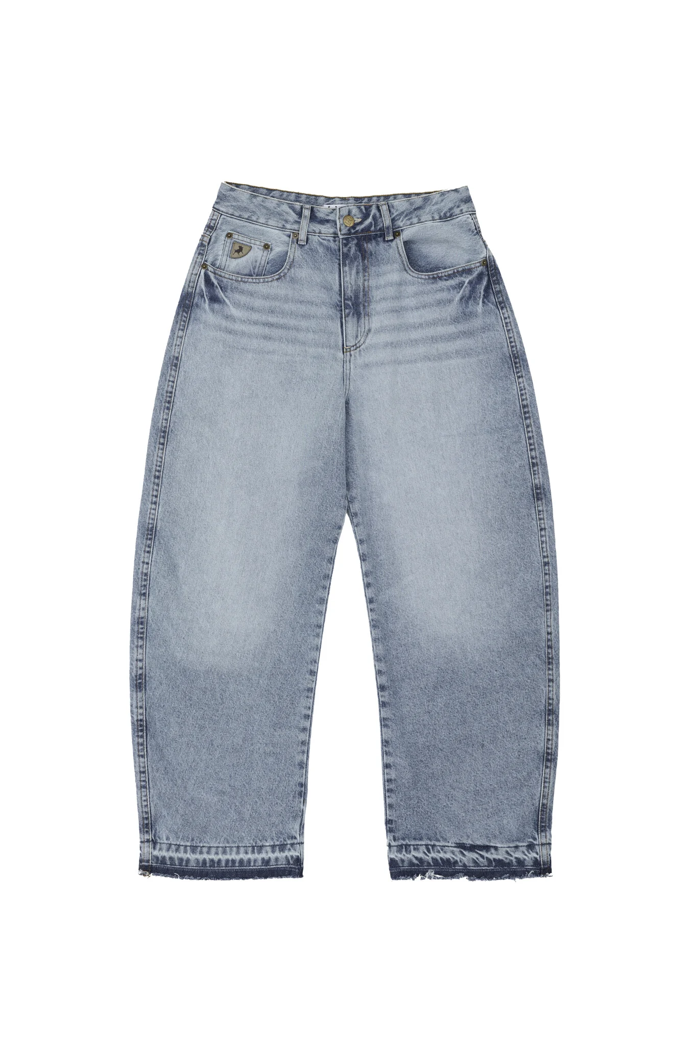 Lois Dali hem jeans Silver stone