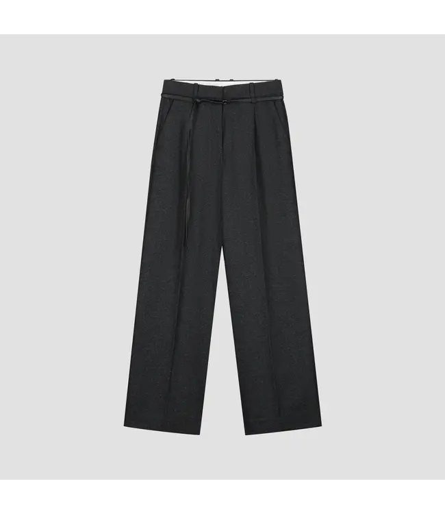 OLAF Wool tailored trousers Charcoal