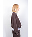 BLUE MORÉ Steph cotton sweater Dark brown