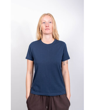 BLUE MORÉ Eva tee Dark blue