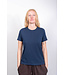 BLUE MORÉ Eva tee Dark blue