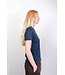 BLUE MORÉ Eva tee Dark blue