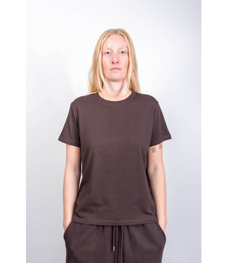 BLUE MORÉ Eva tee Dark brown