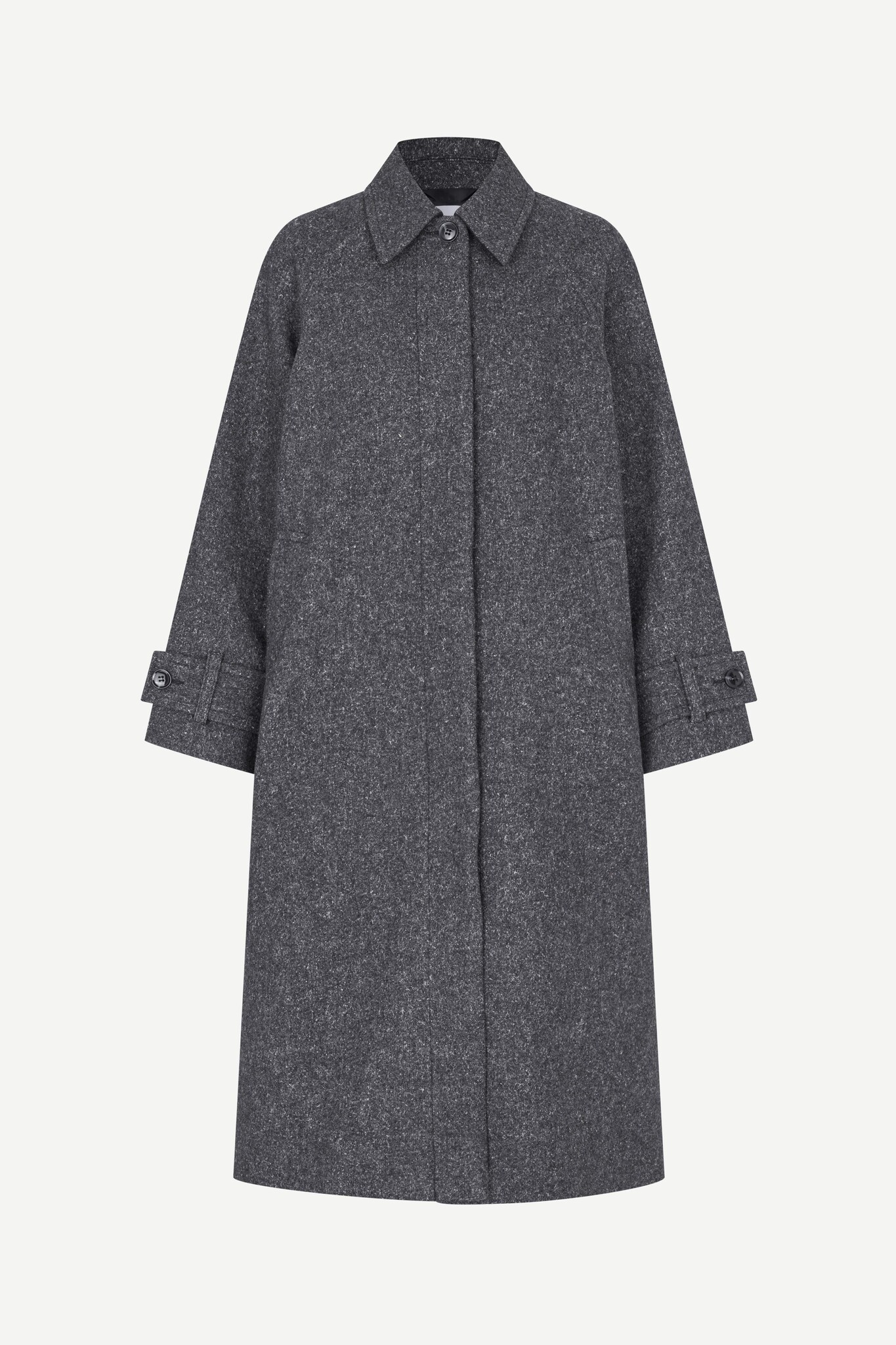 Samsoe Samsoe Saalma coat Dark grey Mel.