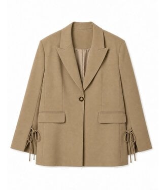 UNÉ Tommy blazer Sand