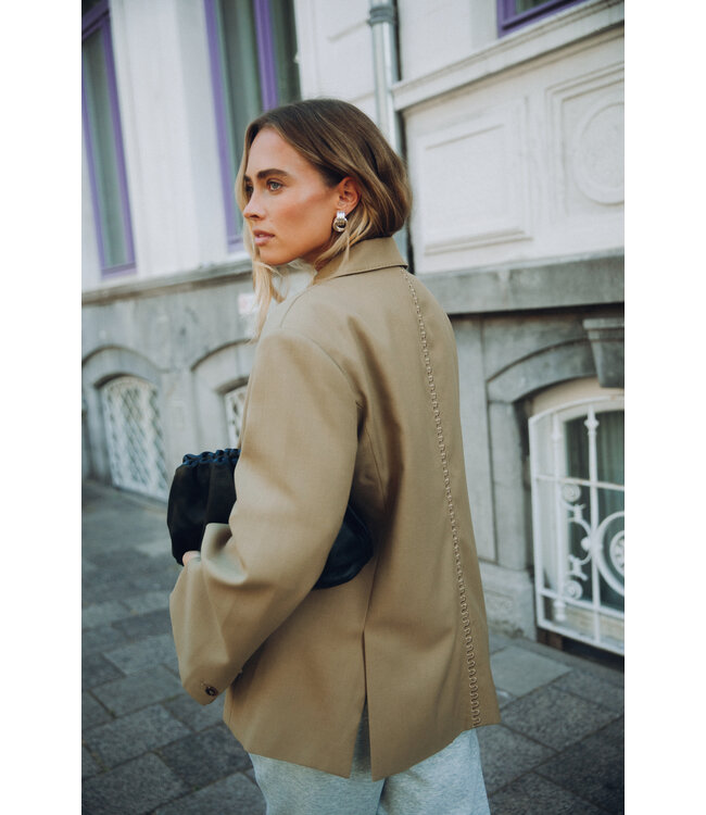 UNÉ Tommy blazer Sand
