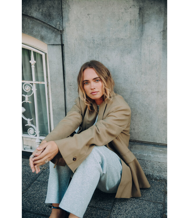 UNÉ Tommy blazer Sand