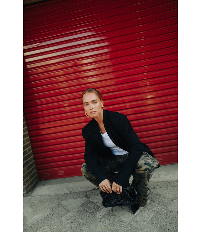 UNÉ Tommy blazer Black