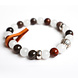 Armband Witte Jade & Versteend Hout Armband Witte Jade & Versteend Hout