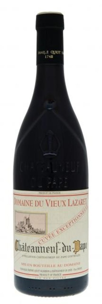 Domaine Du Vieux Lazaret Chateauneuf du Pape Cuvee Exceptionelle 2016 Domaine Du Vieux Lazaret Chateauneuf du Pape Cuvee Exceptionelle 2016