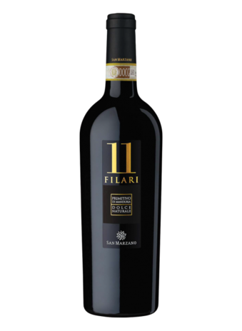San Marzano  11 Filari, Primitivo di Manduria, Dolce Naturale (0,75L)