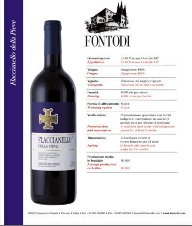 Fontodi Flaccianello Della Pieve 2021 Fontodi Flaccianello Della Pieve 2021