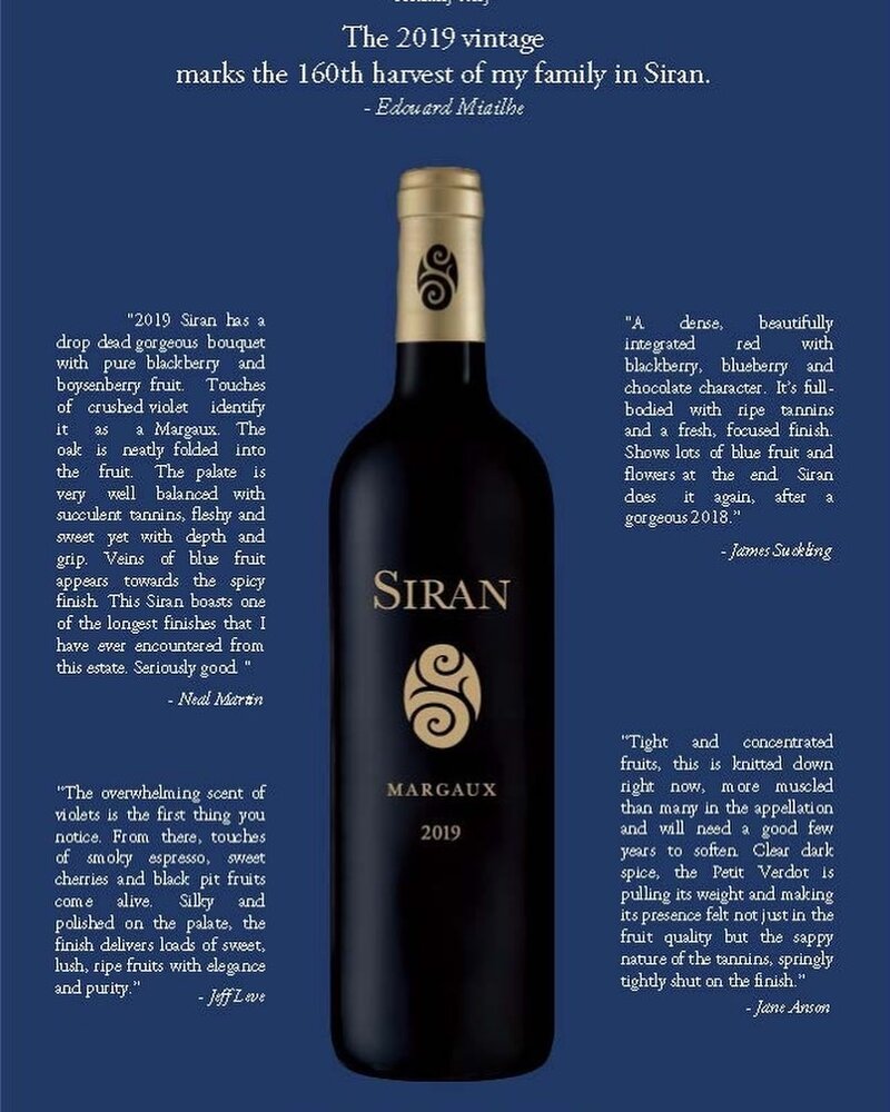 Fine & Rare  Château Siran, Margaux 2019