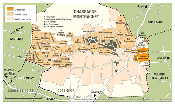 Pillot (Fernand & Laurent) Chassagne Montrachet 1er Cru 'Vide Bours' 2022 Pillot (Fernand & Laurent) Chassagne Montrachet 1er Cru 'Vide Bours' 2022