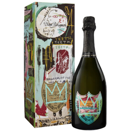Dom Pérignon Vintage 2015 Limited Edition: Jean-Michel Basquiat Blue
