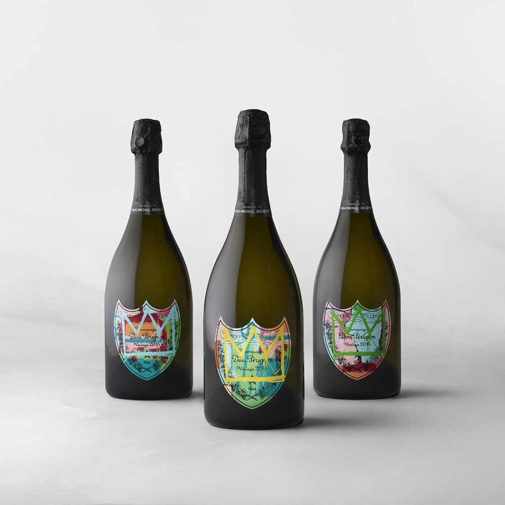 Dom Pérignon Vintage 2015 Limited Edition: Jean-Michel Basquiat Blue