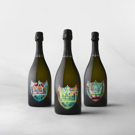 Dom Pérignon Vintage 2015 Limited Edition: Jean-Michel Basquiat Blue