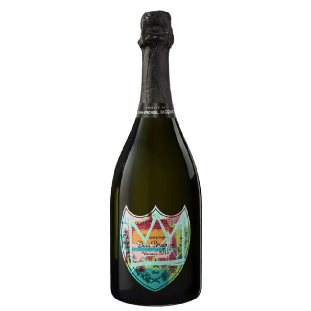 Dom Pérignon Vintage 2015 Limited Edition: Jean-Michel Basquiat Blue