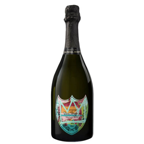 Dom Pérignon Vintage 2015 Limited Edition: Jean-Michel Basquiat Blue