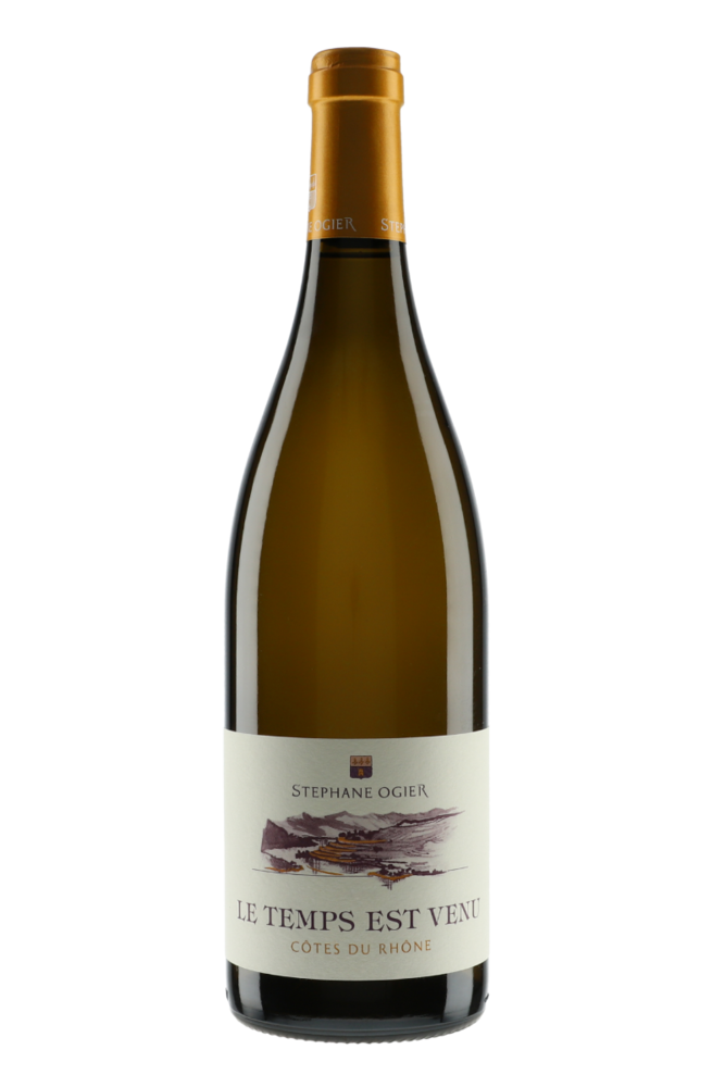 Stéphane Ogier Côtes du Rhône Blanc aoc 'Le Temps est Venu' 2024 Stéphane Ogier Côtes du Rhône Blanc aoc 'Le Temps est Venu' 2024