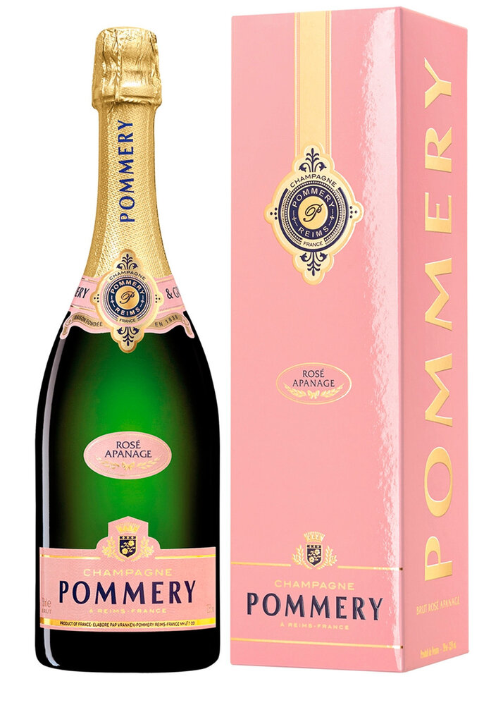 Pommery - Vranken - Monopole Pommery Apanage Rosé Giftbox Pommery - Vranken - Monopole Pommery Apanage Rosé Giftbox