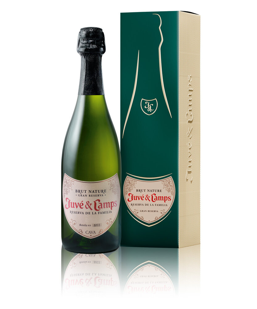 Juvé & Camps Reserva Familia, Cava Gran Reserva, Brut Nature  2020 (BIO)