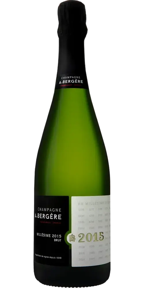 A. Bergère (Champagne) Millésime 2015