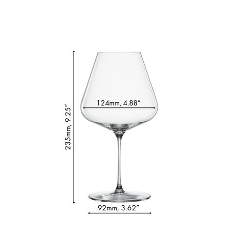 Spiegelau Definition Bourgogneglas 960 ml. (3x2=6glazen)