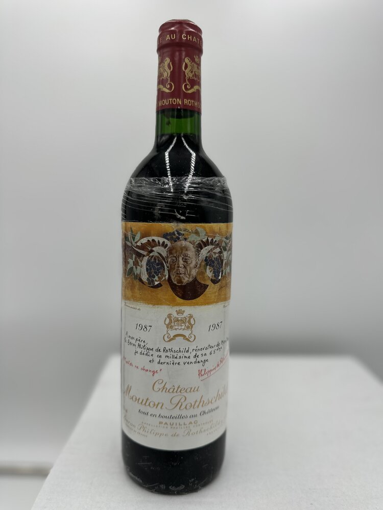 Fine & Rare  Château Mouton Rothschild 1987 – Pauillac, Premier Grand Cru Classé