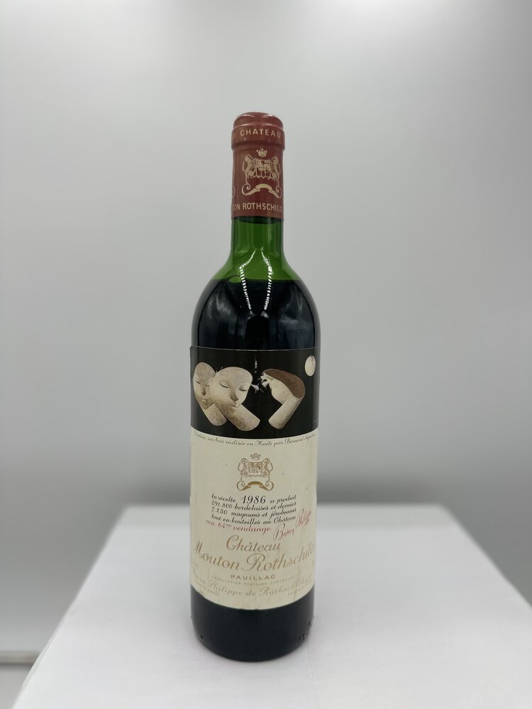Fine & Rare  Château Mouton Rothschild 1986 – Pauillac, Premier Grand Cru Classé
