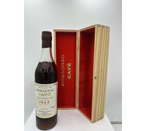Fine & Rare  Armagnac Cavé Sarl 1942