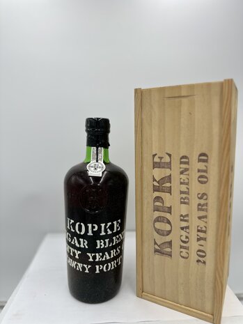Fine & Rare  Kopke, Cigar Blend 20 years old Tawny Port in wooden case