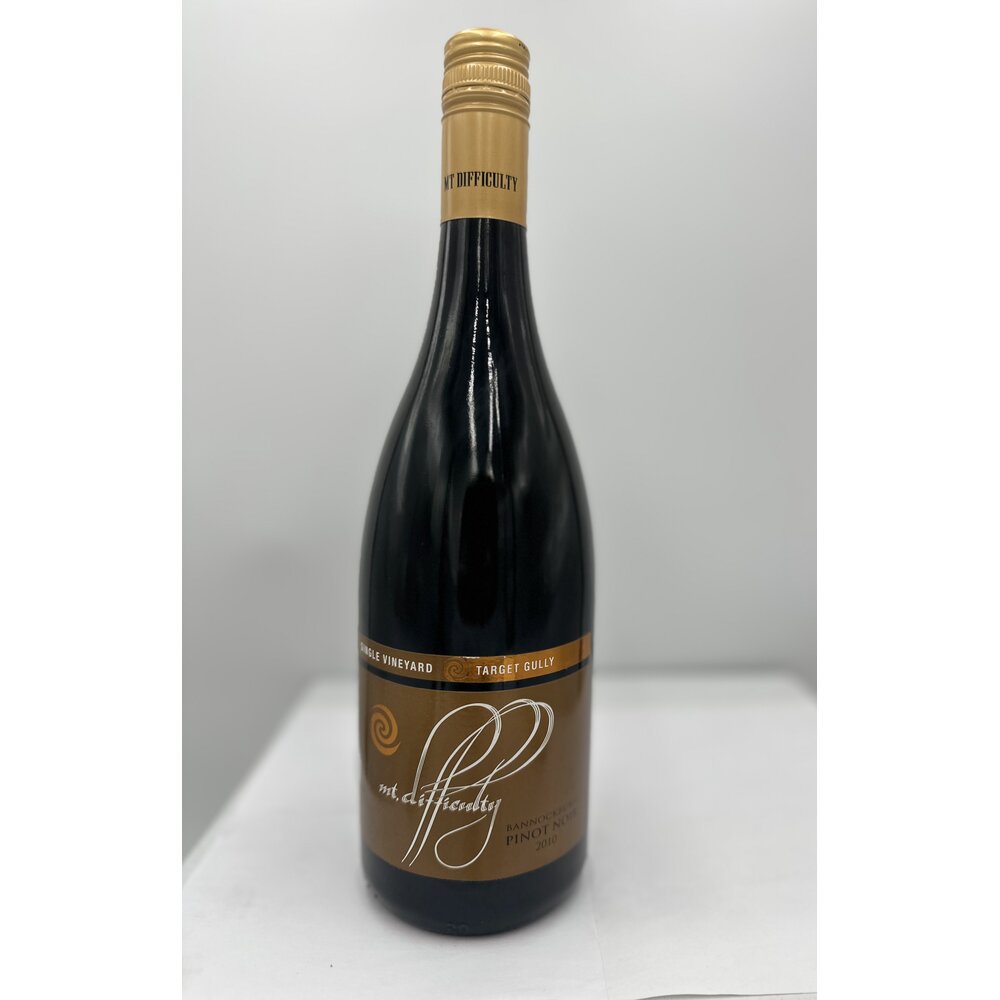 Mt. Difficulty Target Gully Pinot Noir 2010 - SWAG. Wijn