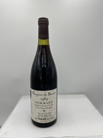 Fine & Rare  Hospices de Beaune, Pommaerd Cuvée Cyrot-Chaudron 1989