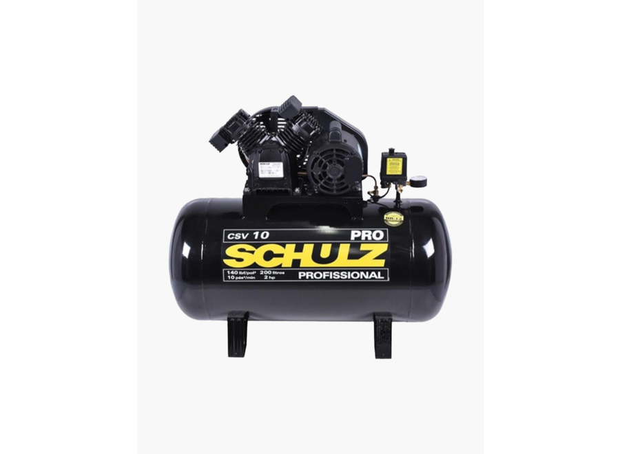 Schulz CSV-10/200L, 2 HP, 2 poles, single phase , 50 HZ, 220 V - Pro line