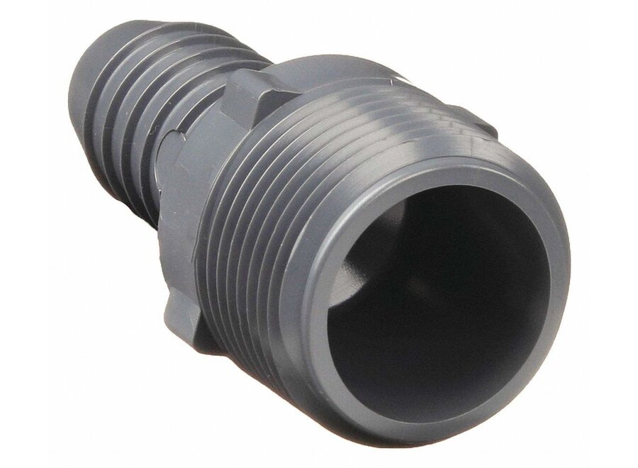 Reducing male adapter mnptxbarb 1x3/4