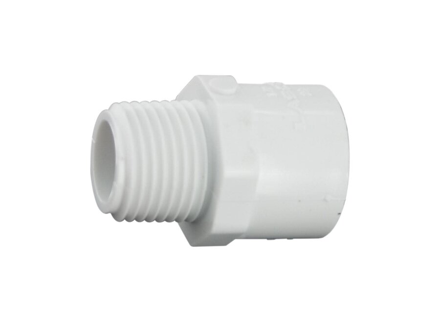 Scharlotte pvc Male Treaded 1/2sx3/4 mpt