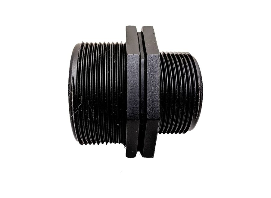 Banjo nip 125 Polypropylene pipe fitting short nipple 11/4x3/4