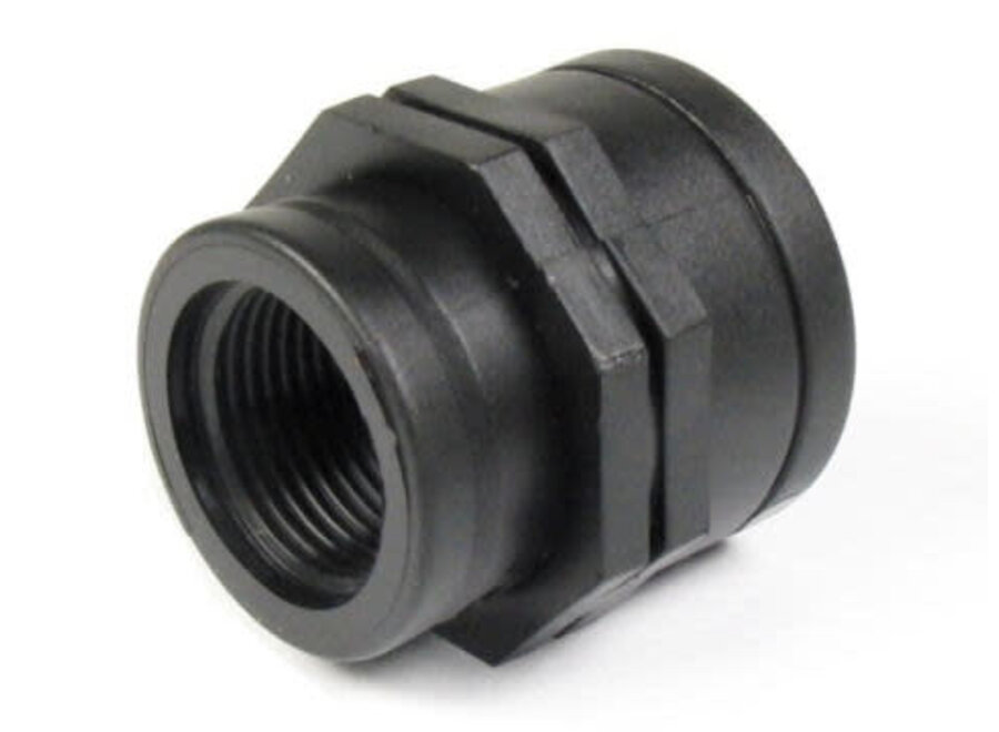 PE-Threaded Adapter ¾" Int.Thread to 1" Int.Thread